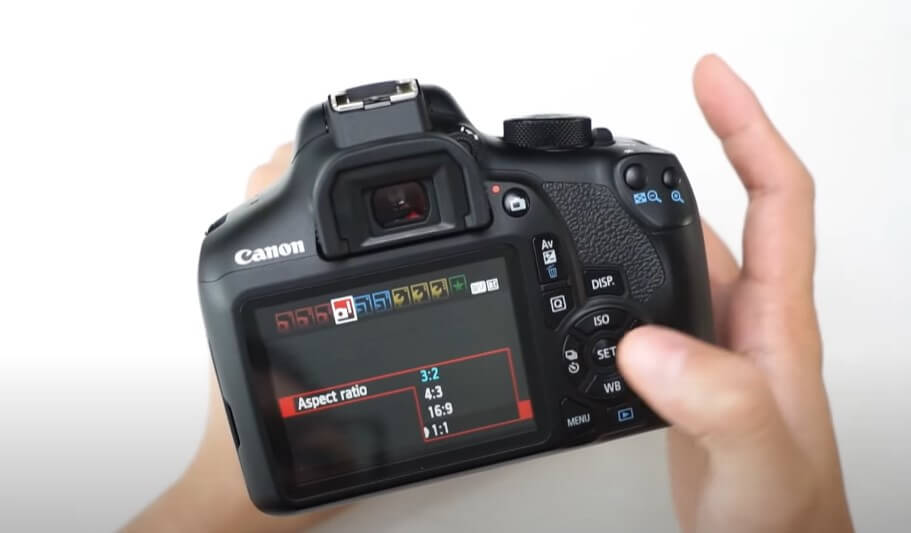 Cara Merubah Aspect Ratio 1:1 Kamera DSLR Canon