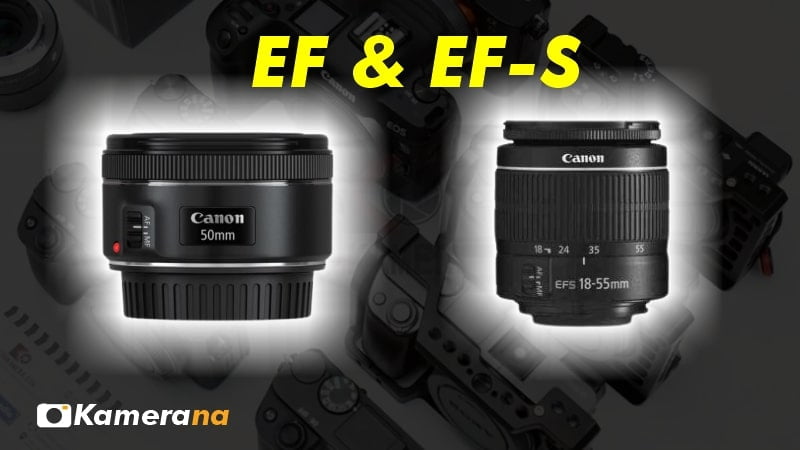EF dan EFS Adalah Jenis Lensa Untuk Sensor APSC dan Full Frame