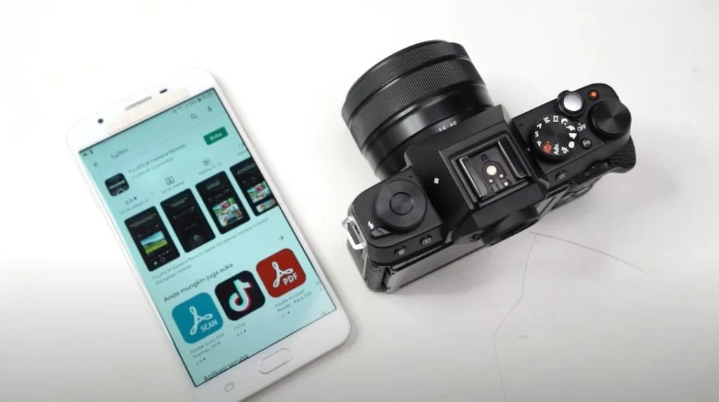 Cara Menggunakan Wifi Fujifilm XT100