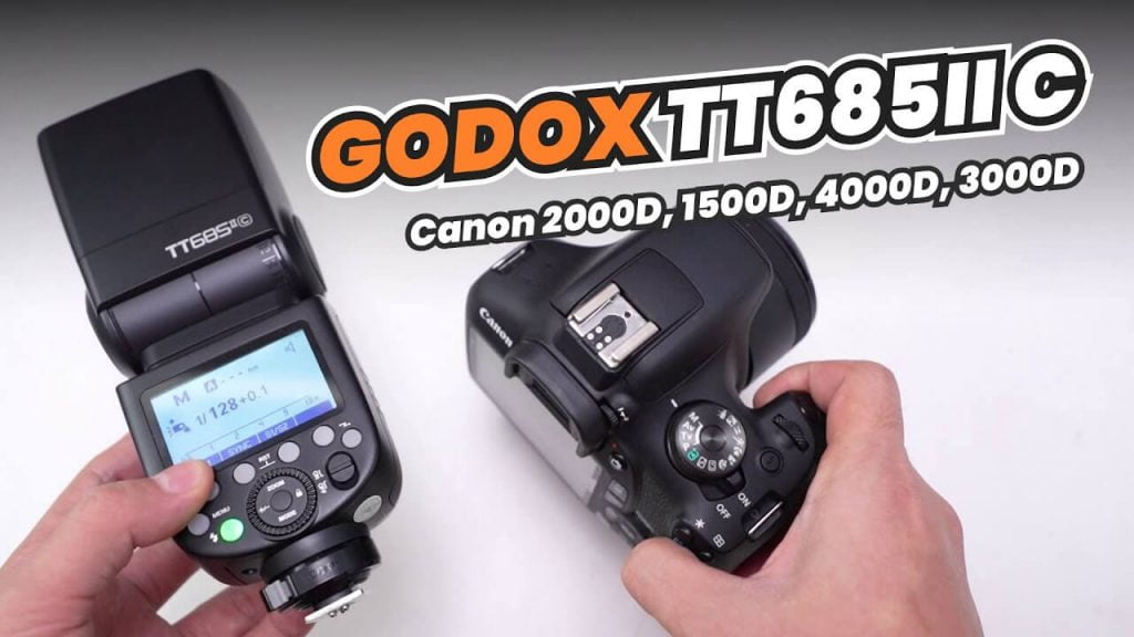 Flash Godox TT685 Mark II For Canon Camera