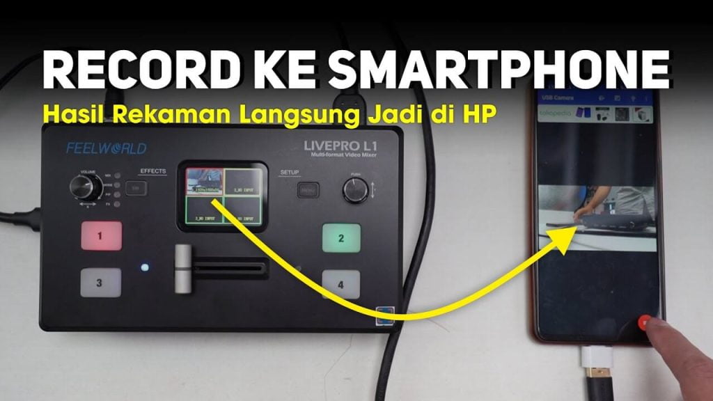 How to Connect Switcher Livepro L1 to Smartphone Android for Record