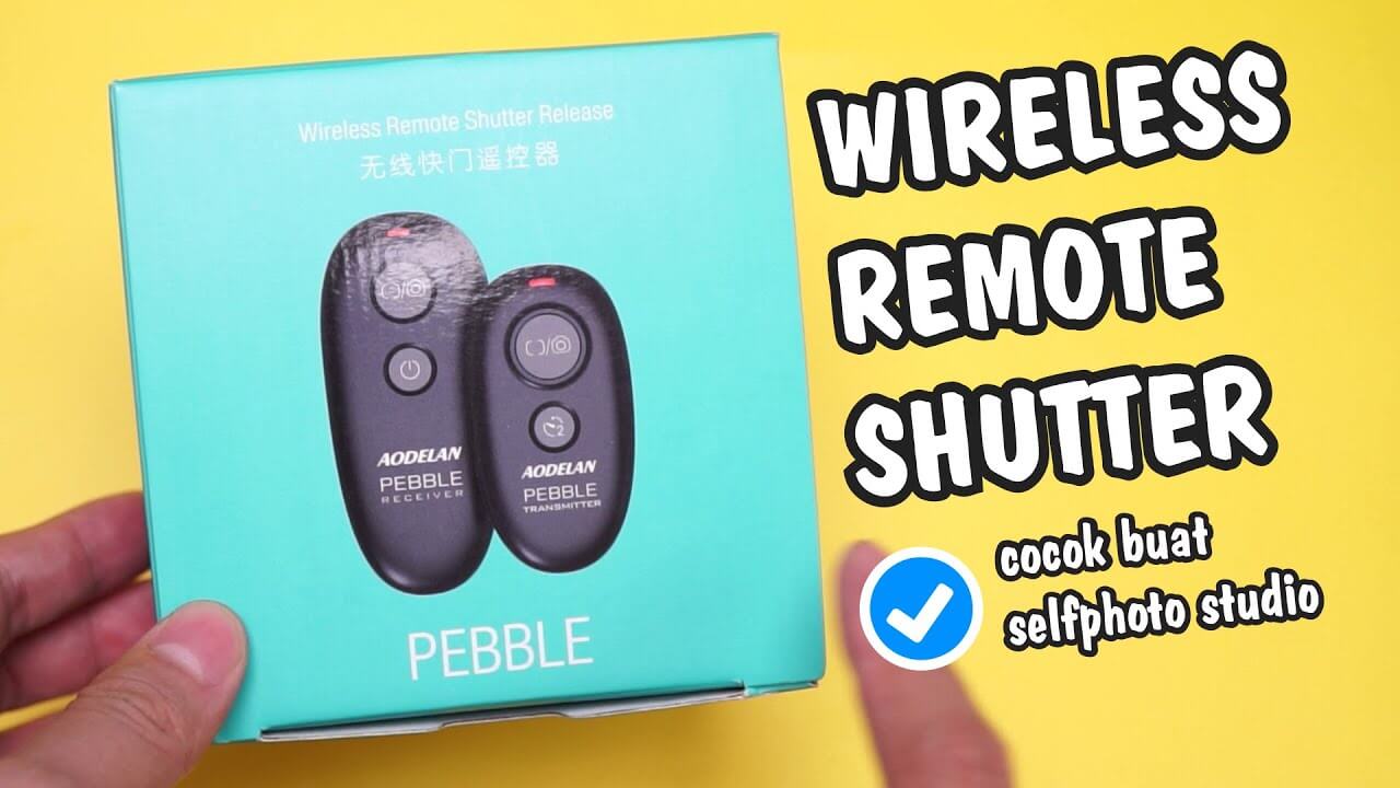 Unboxing And Reviewing The Aodelan Pebble Wireless Remote Shutter