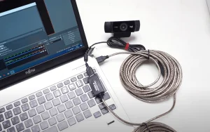 Webcam Connect Cable USB 15 Meters